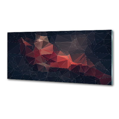 Glasrückwand für die küche Abstrakter Hintergrund