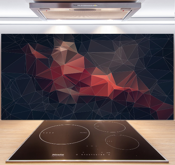 Glasrückwand für die küche Abstrakter Hintergrund