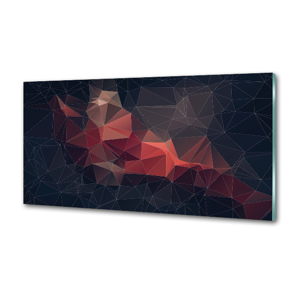 Glasrückwand für die küche Abstrakter Hintergrund