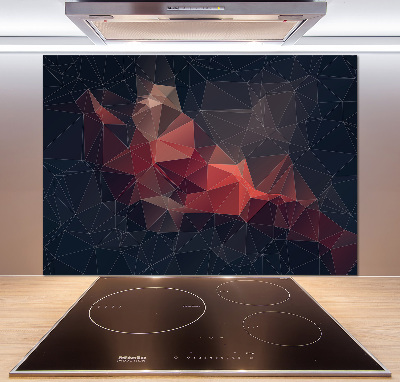 Glasrückwand für die küche Abstrakter Hintergrund