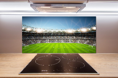 Glasrückwand für die küche Stadion