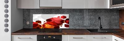 Küchen wandpaneel Kreisabstraktion