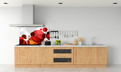Küchen wandpaneel Kreisabstraktion