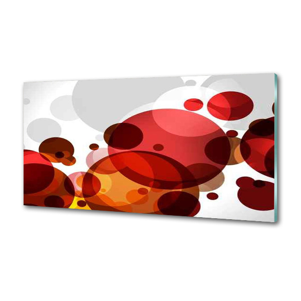 Küchen wandpaneel Kreisabstraktion