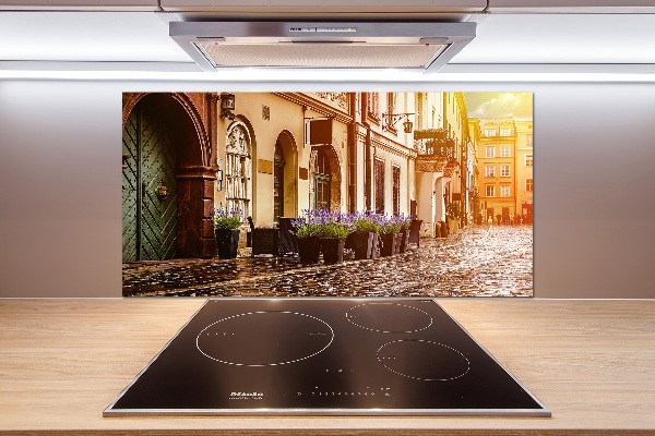 Glasrückwand für die küche Krakau, Polen