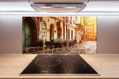 Glasrückwand für die küche Krakau, Polen