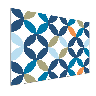 Platte für Küchenrückwand Geometrischer Hintergrund