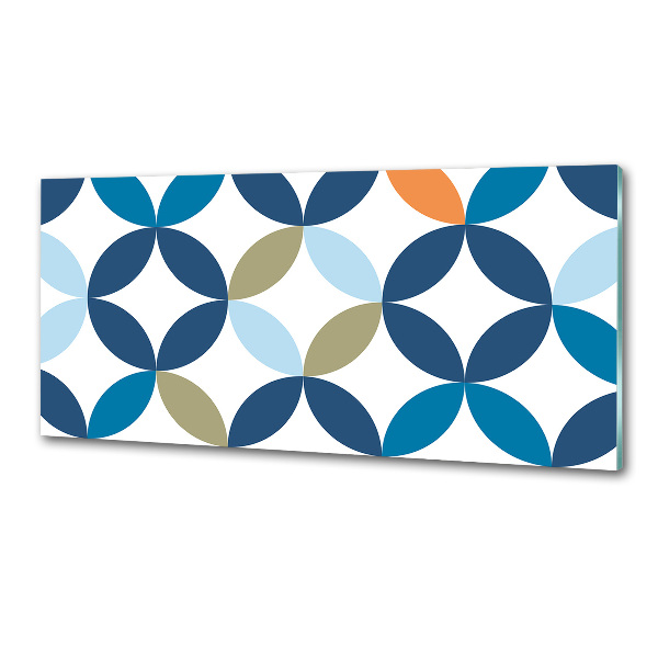 Platte für Küchenrückwand Geometrischer Hintergrund