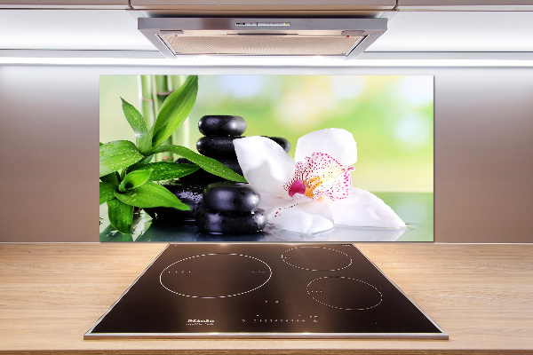 Platte für Küchenrückwand Orchidee