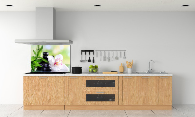 Platte für Küchenrückwand Orchidee