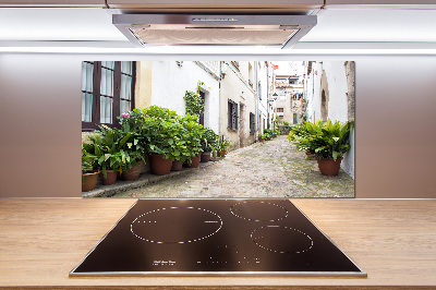 Küchen wandpaneel Eine charmante Straße