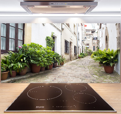 Küchen wandpaneel Eine charmante Straße