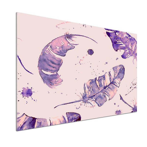 Küchen wandpaneel Federn