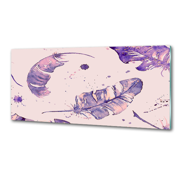 Küchen wandpaneel Federn