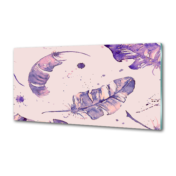 Küchen wandpaneel Federn