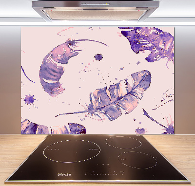 Küchen wandpaneel Federn