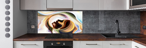 Platte für Küchenrückwand Abstraktion