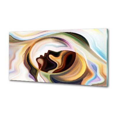 Platte für Küchenrückwand Abstraktion