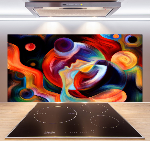 Platte für Küchenrückwand Abstraktion