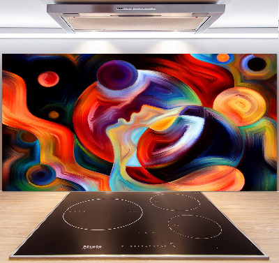 Platte für Küchenrückwand Abstraktion