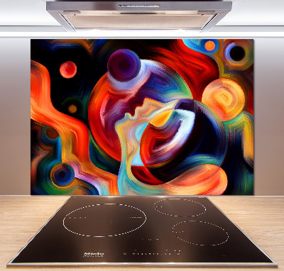 Platte für Küchenrückwand Abstraktion