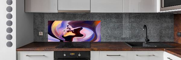Küchen wandpaneel Abstraktion