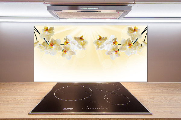 Küchen wandpaneel Orchidee