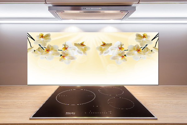 Küchen wandpaneel Orchidee