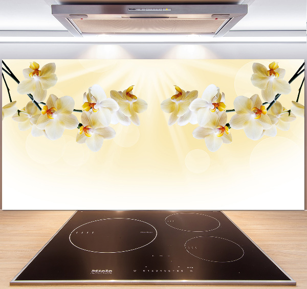 Küchen wandpaneel Orchidee