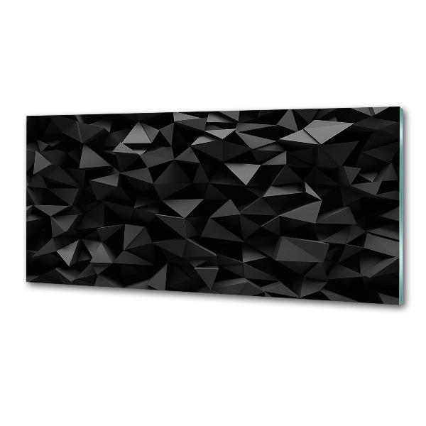 Glasrückwand für die küche 3D-Abstraktion