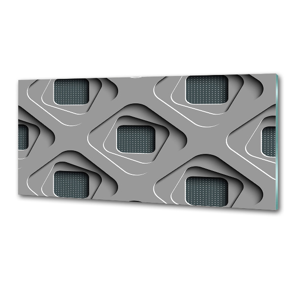 Platte für Küchenrückwand 3D-Abstraktion