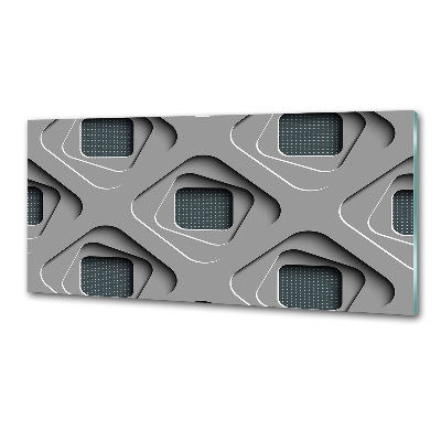 Platte für Küchenrückwand 3D-Abstraktion