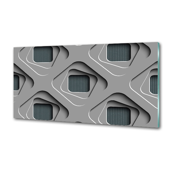 Platte für Küchenrückwand 3D-Abstraktion