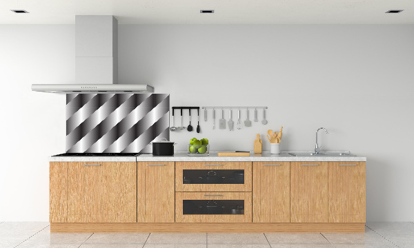 Küchen wandpaneel Abstrakte Streifen