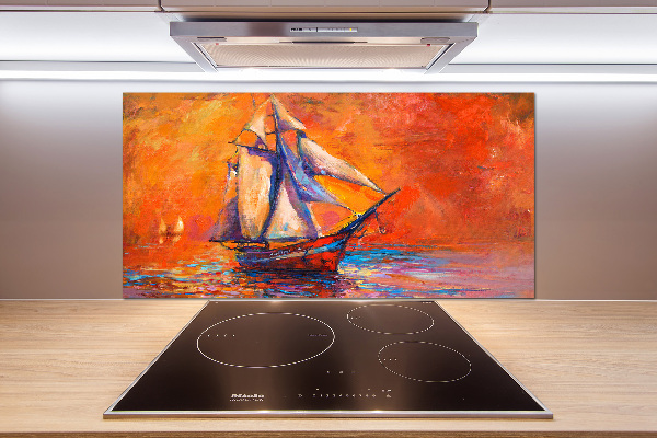 Küchen wandpaneel Raumschiff