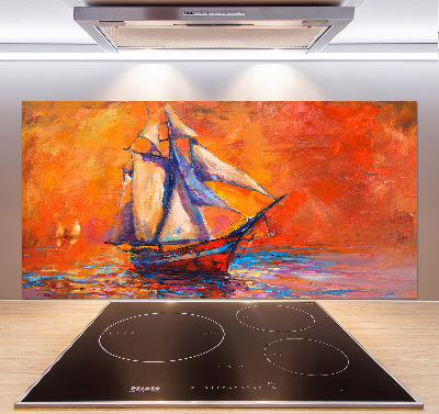 Küchen wandpaneel Raumschiff