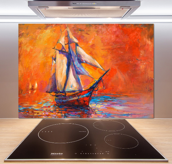 Küchen wandpaneel Raumschiff