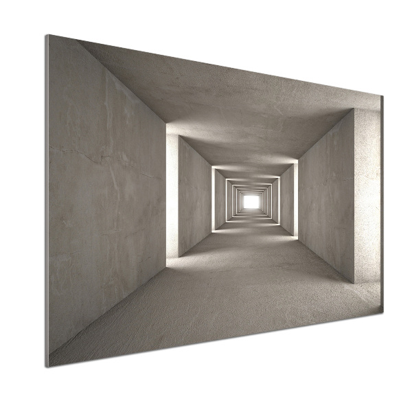 Küchen wandpaneel Betontunnel