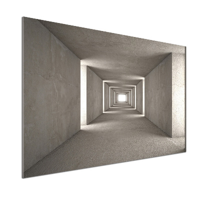 Küchen wandpaneel Betontunnel