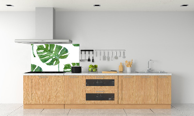 Küchen wandpaneel Monstera