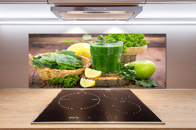 Küchen wandpaneel Grüner Cocktail