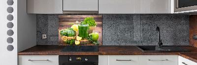 Küchen wandpaneel Grüner Cocktail