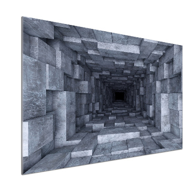 Glasrückwand für die küche Tunnel