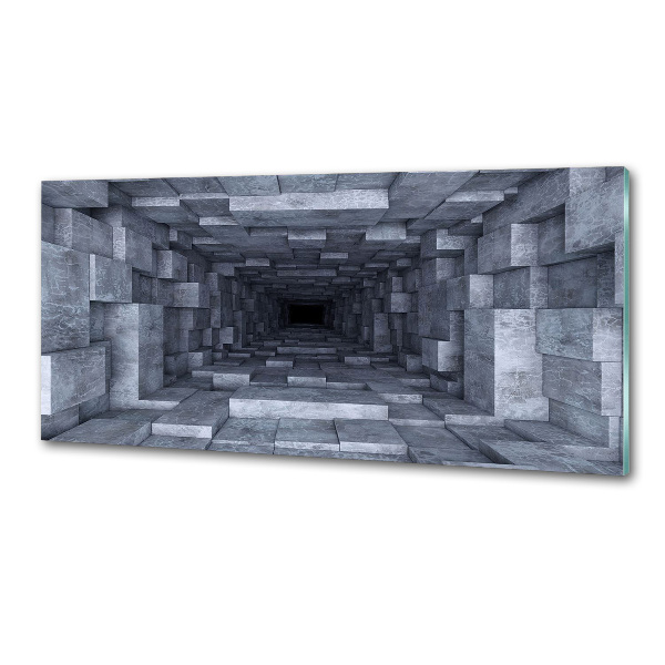 Glasrückwand für die küche Tunnel