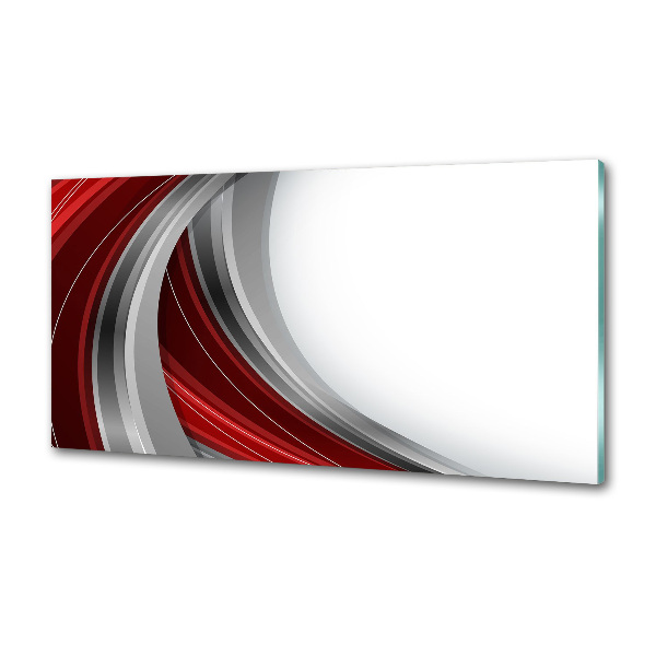 Platte für Küchenrückwand Wellen im Hintergrund