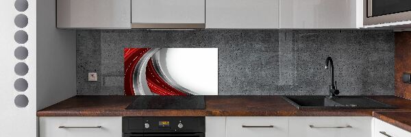 Platte für Küchenrückwand Wellen im Hintergrund