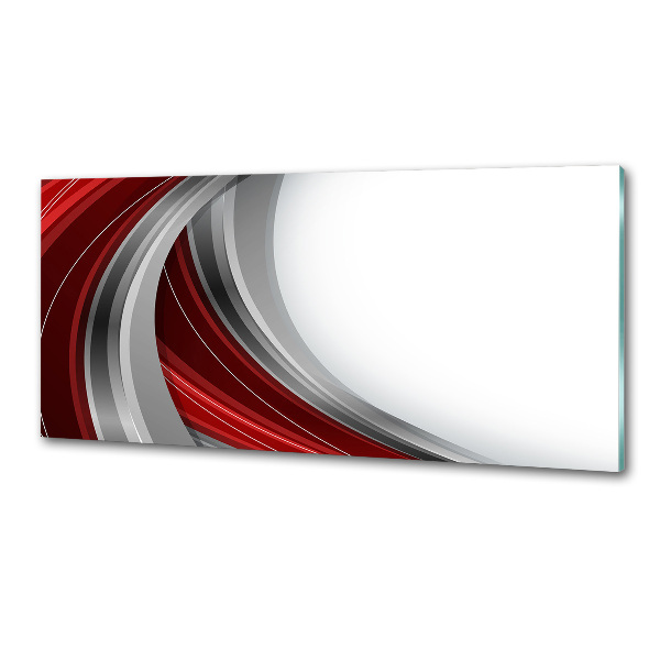 Platte für Küchenrückwand Wellen im Hintergrund