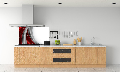 Platte für Küchenrückwand Wellen im Hintergrund