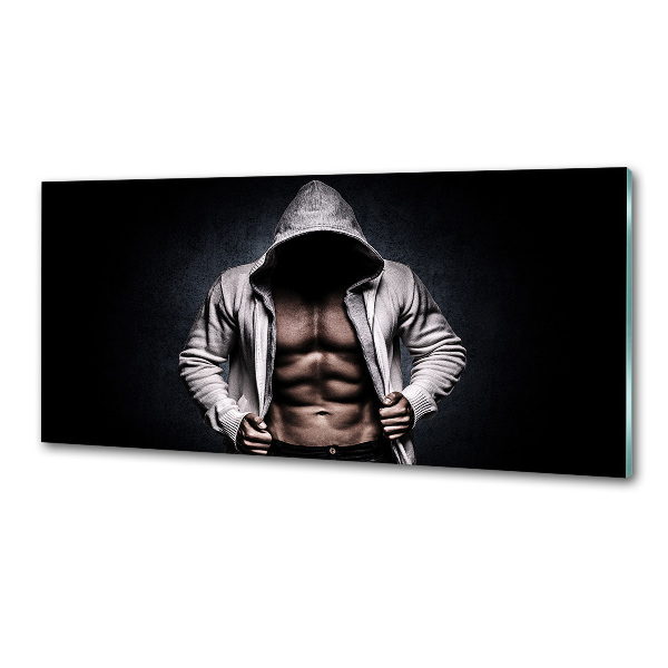 Glasrückwand für die küche Muskelaufbau