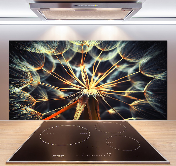 Küchen wandpaneel Löwenzahn